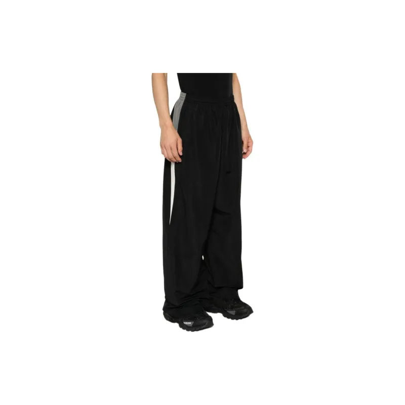 Balenciaga Knitted Sweatpants Men Black-4