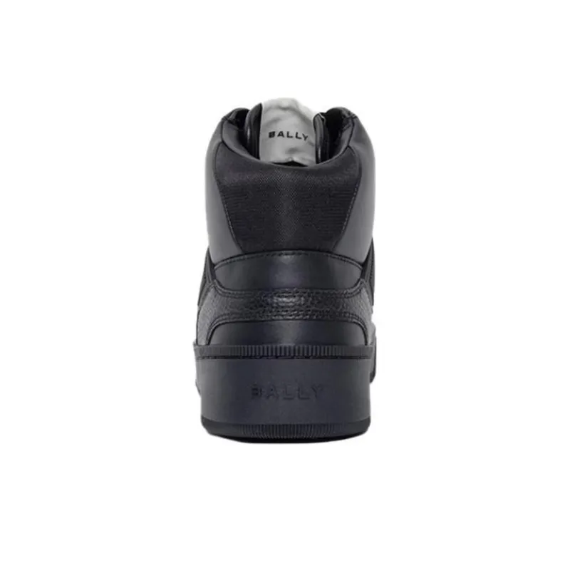 BALLY High Top Skateboard Shoes Men's Black-6