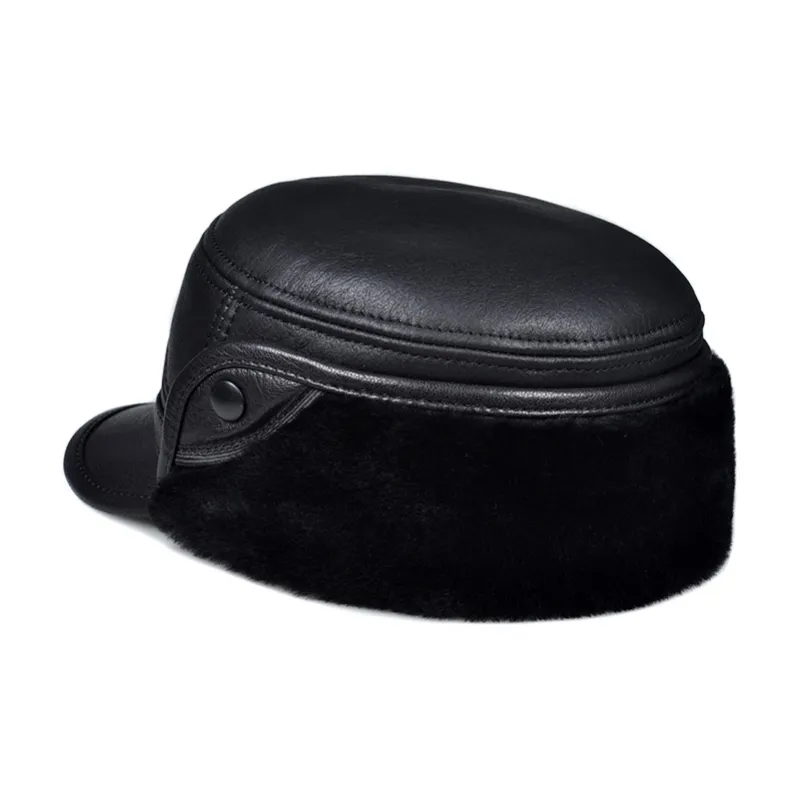 BANDICOOT Shearling Trapper Hats Men's-2