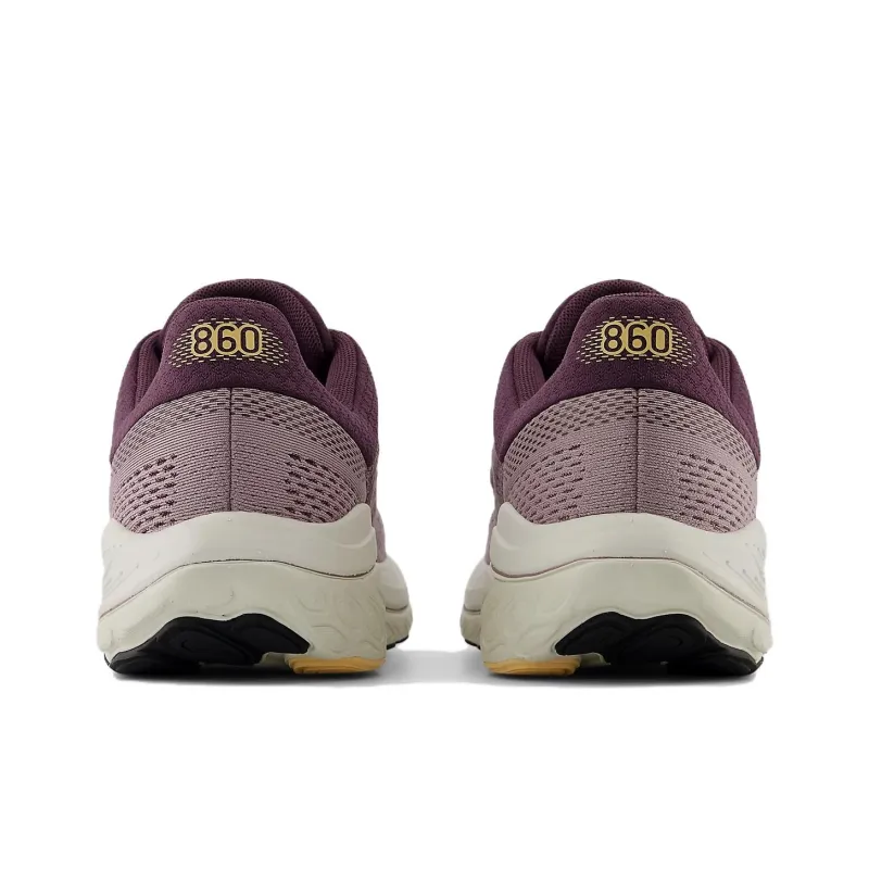 New Balance Fresh Foam X 860v14 Ice Wine Plum Brown Silver Metallic Women's-4