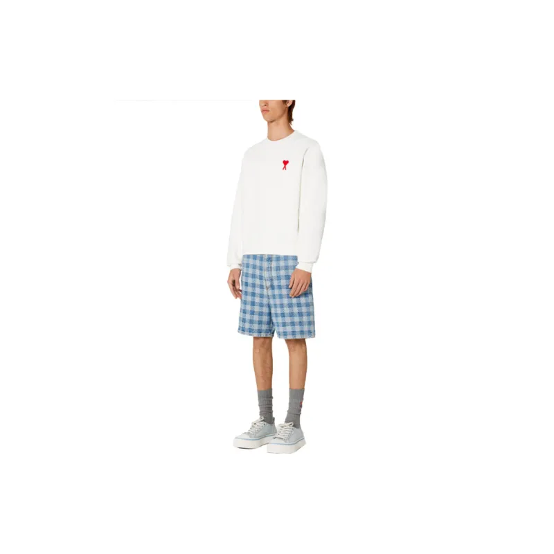 AMIPARIS De Coeur Crew Neck Sweatshirt-5