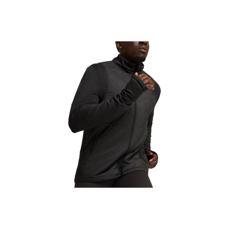 PUMA RUN CLOUDSPUN WRMLBLCLOUDSPUN WindCELL Jacket Men's Black-2