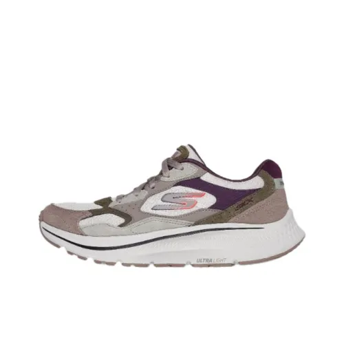 Skechers Go Run Consistent 2.0 Cushioning Wear Resistant Low Top Running Shoes Women's Gray