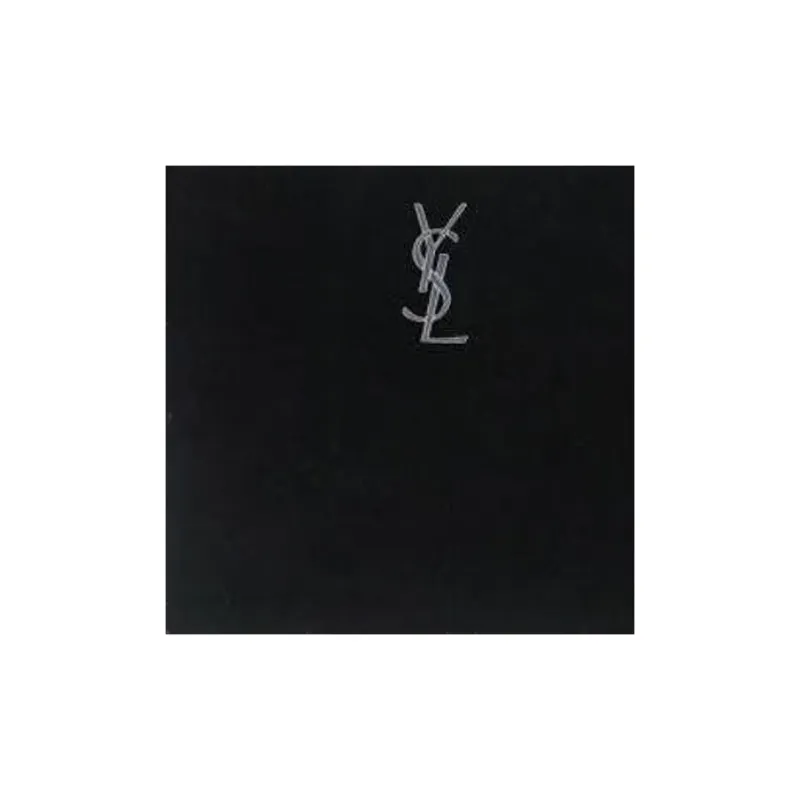 SAINT LAURENT Cow Leather Clutch Men's Black-6