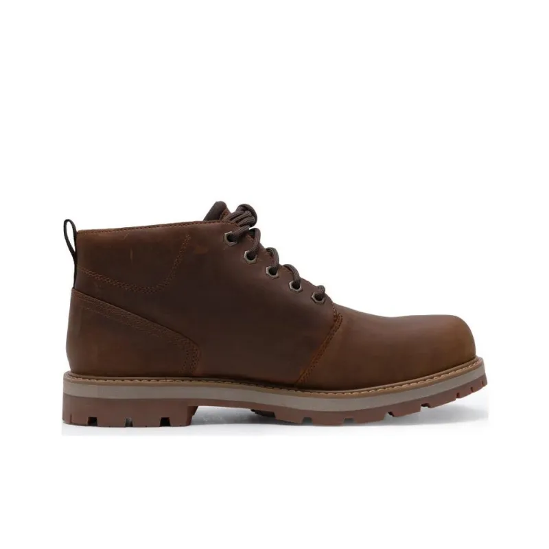 Timberland Anti Slip Wear Resistant Mid Top Trekking Shoes Men's Rusty Red-1