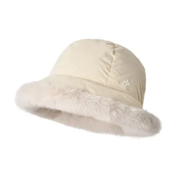 KENMONT Polyamide/White Goose Down Bucket Hats Women's