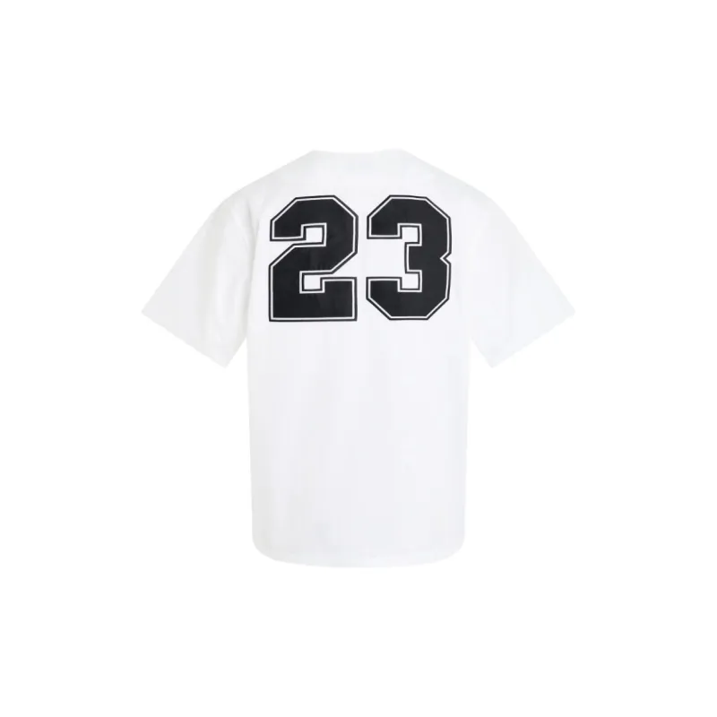 OFF WHITE Logo embroidered Cotton Shirt-1