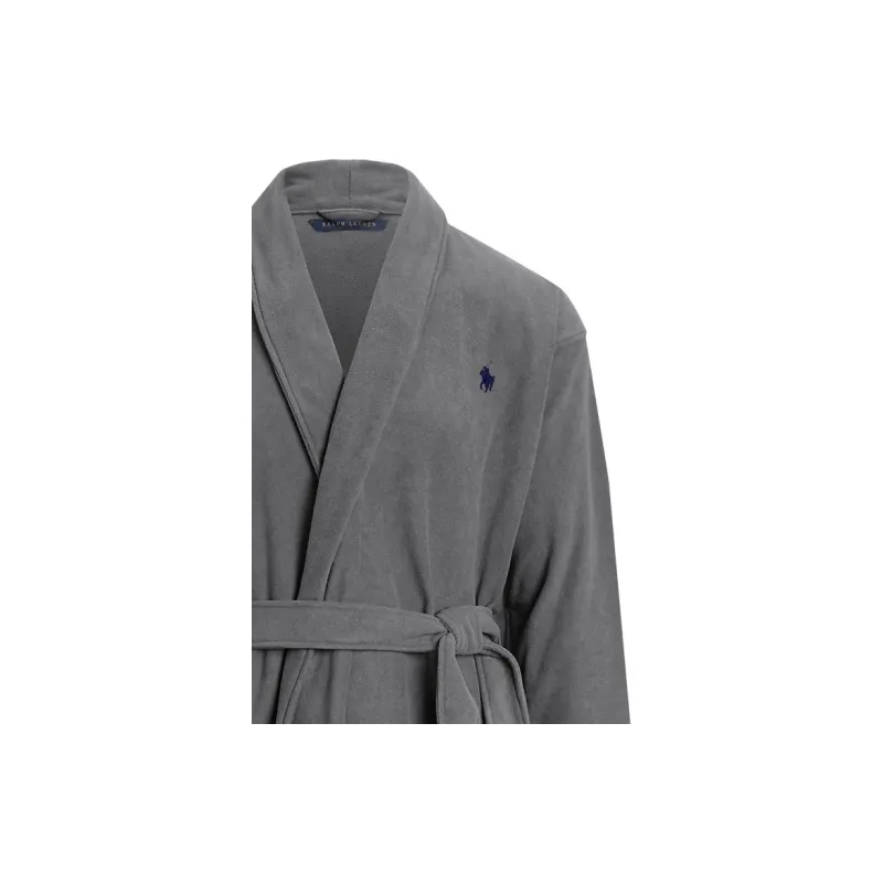 Polo Ralph Lauren FW23 Bathrobes Unisex Gray-4