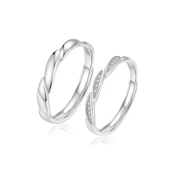 AIDIER 925 Sterling Silver Rings Unisex