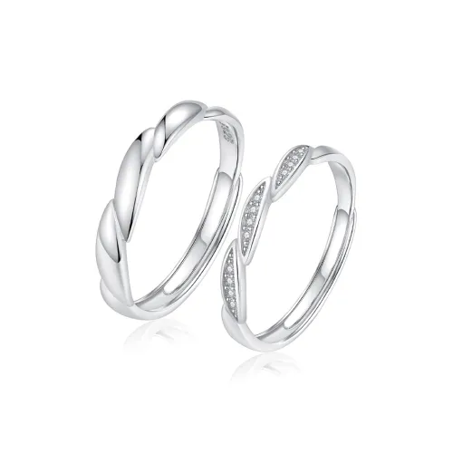 GUCCI 925 Sterling Silver Rings Unisex Silver
