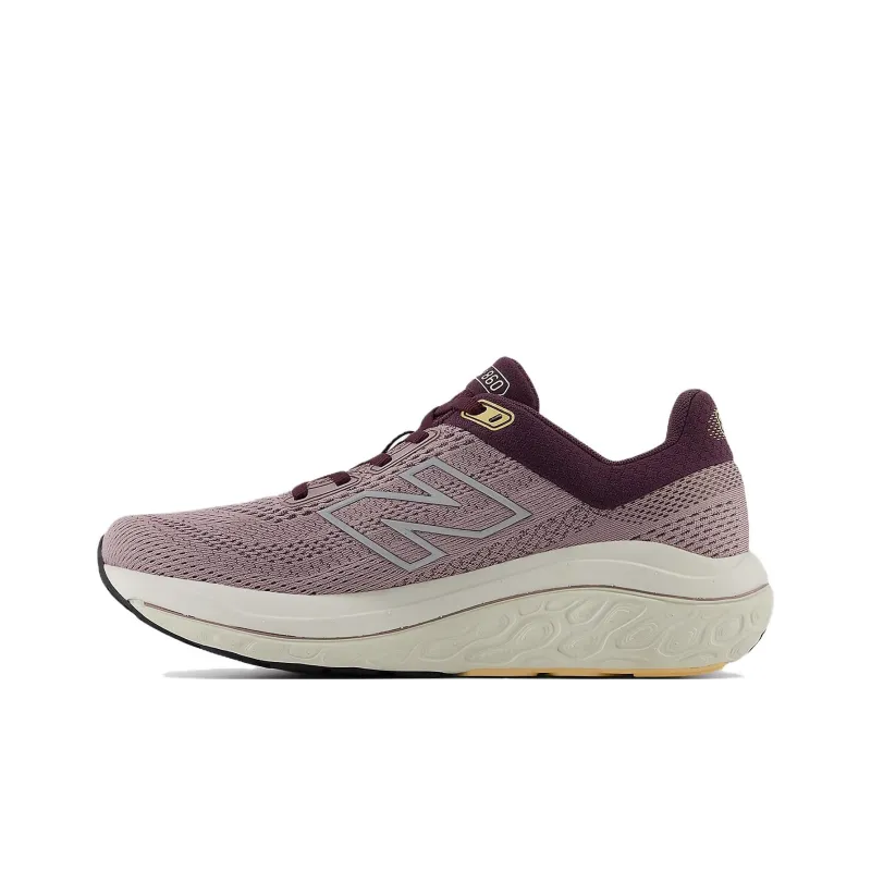 New Balance Fresh Foam X 860v14 Ice Wine Plum Brown Silver Metallic Women's-1