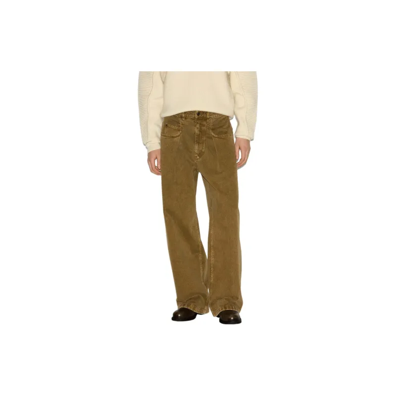 ISABEL MARANT Janael Wide leg Jeans-2