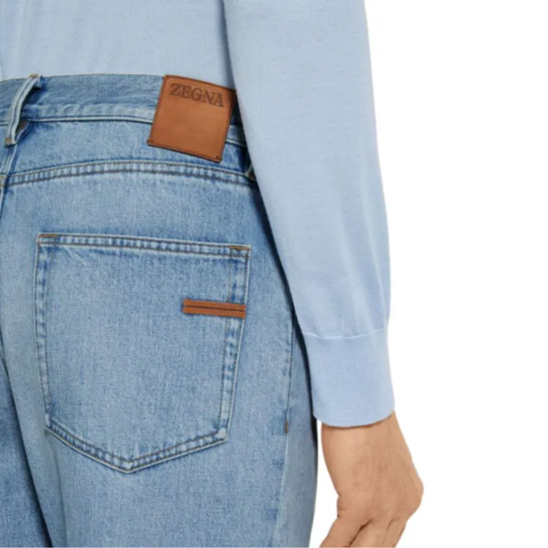 Ermenegildo Zegna Roccia Straight Leg Jeans-5