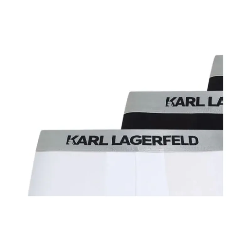 KARL LAGERFELD / Karl Lagerfeld Jeans Metallic logo Boxers Pack Of Three-5