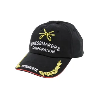 Vetements Logo-embroidered Cotton Cap