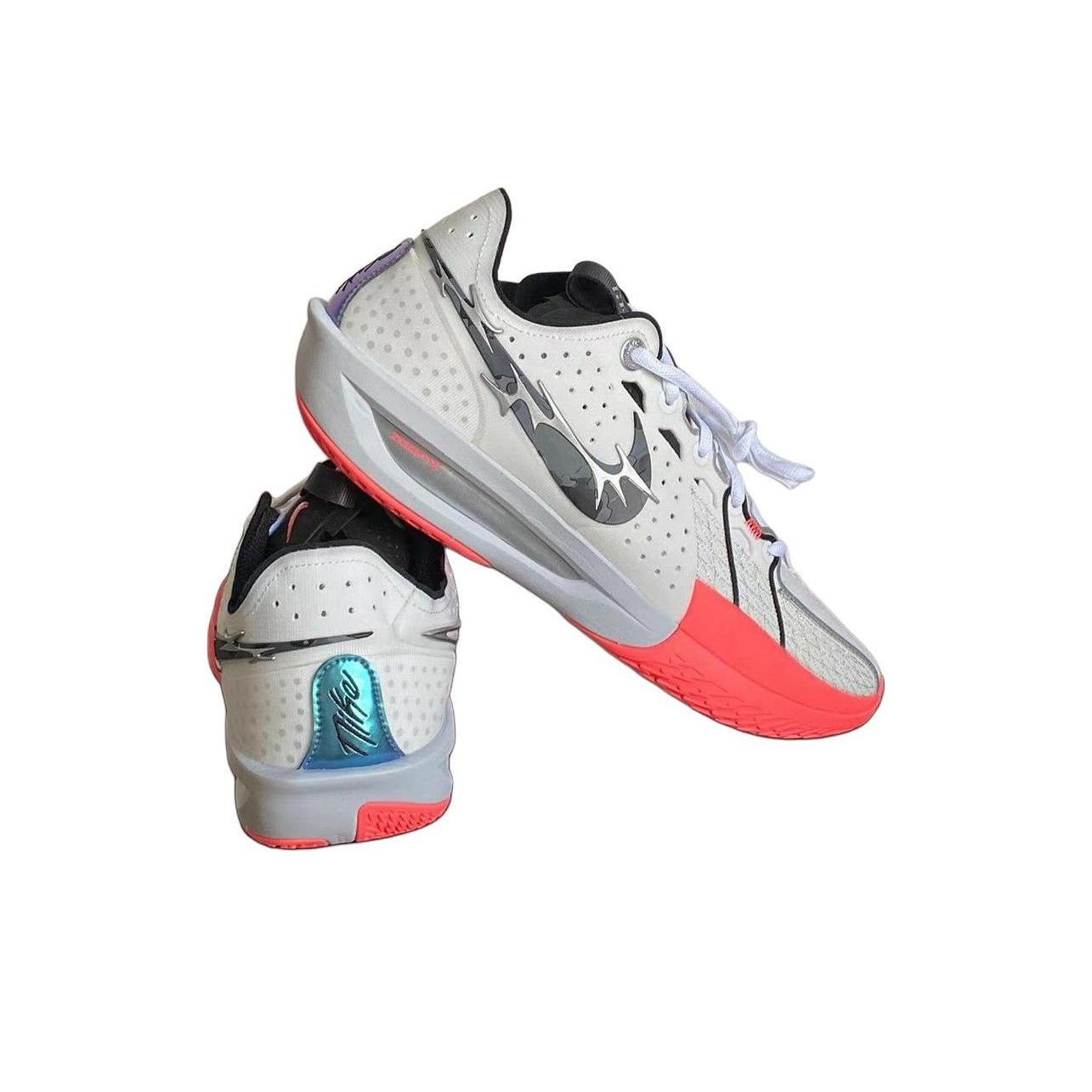Nike Air Zoom GT Cut 3 G.T. Grey White/Green Mens Basketball