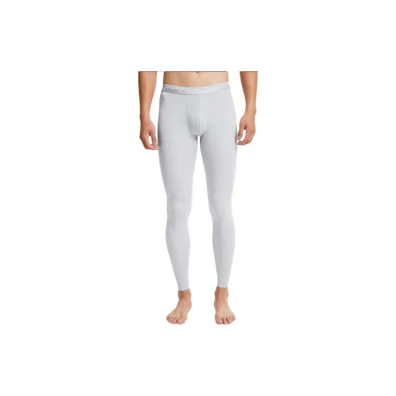 CALVIN KLEIN Thermal Pants Men's Gray-3