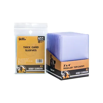 HobbyGuardian Basic Card Holder With Card Sleeve Collection Set Card Accessories 100PT