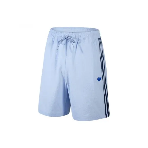 Adidas Originals Casual Shorts Men Light Blue