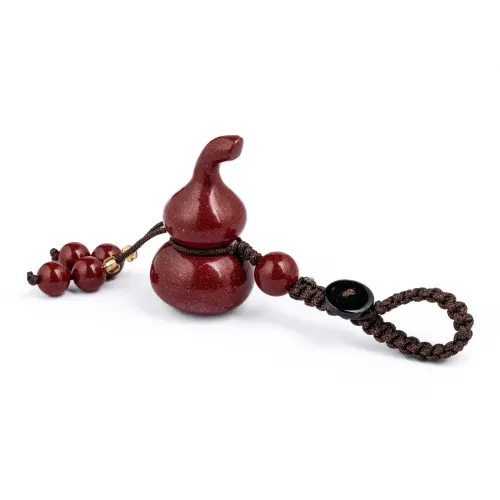 Yo sheng Cinnabar Keychains Unisex