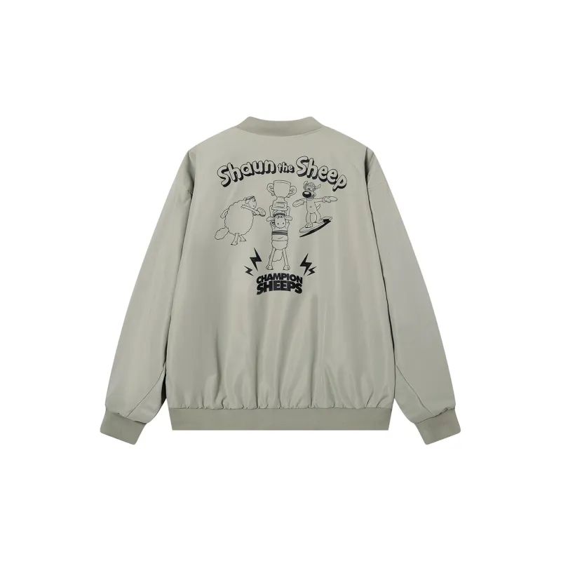 SHAUN THE SHEEP Baseball Jacket Unisex-7