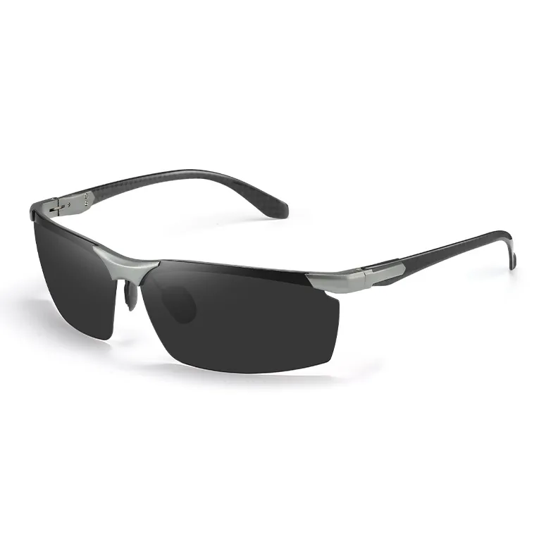 Morakot Carbon Fiber Irregular Shape Sunglasses Men's-3