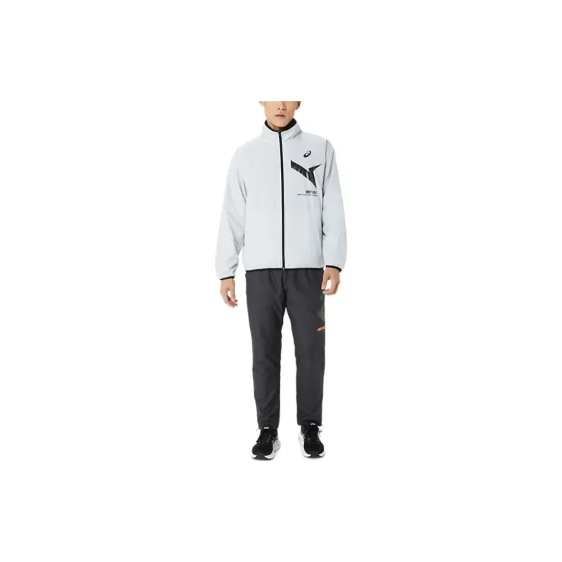 Asics AIM TRG BREAK THROUGH Jackets & Coats Unisex Concrete/Performance Black-3