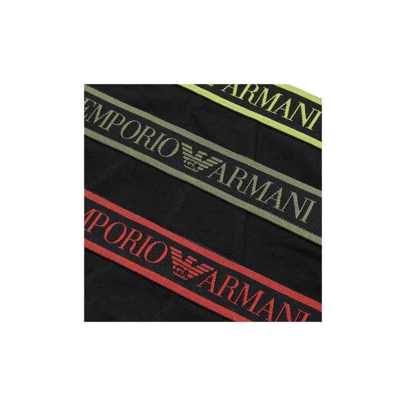 EMPORIO ARMANI Three pack Of Briefs With Core Logo Waistband-1