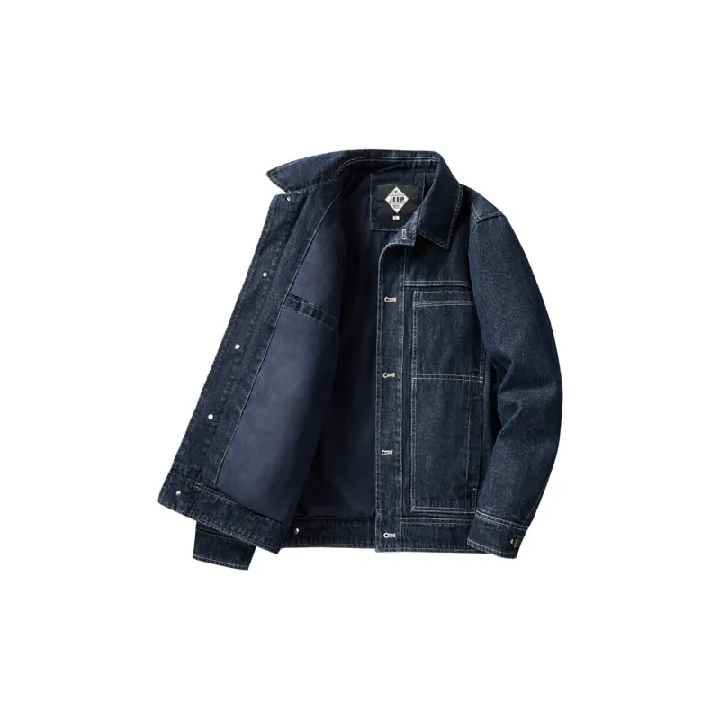 JEEP SPIRIT Denim Jackets Men-5