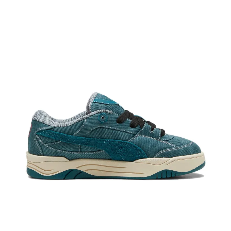 PUMA Puma-180 Anti-Slip Wear-Resistant Low-Top Skateboard Shoes Men's Light Green-1