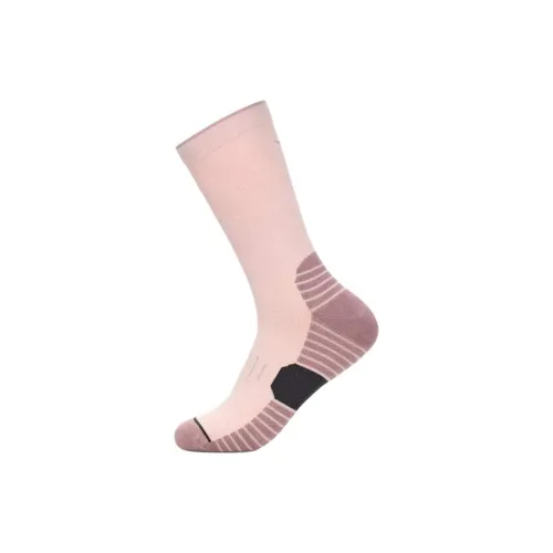 HOKA ONE ONE Lifestyle Athletic Mid Calf Socks Unisex 1 Pack Universe Pearl
