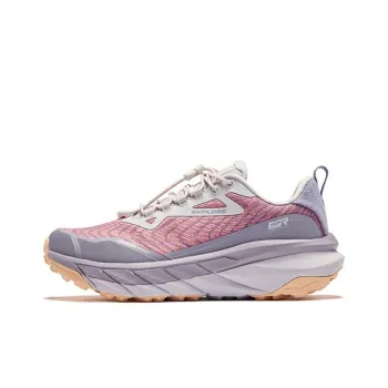 Erke Aspect Anti Slip And Wear Resistant Support Rebound Low Top Running Shoes Women's Mineral Purple Lavender