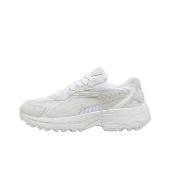 PUMA Anti-Slip Wear-Resistant Low-Top Golf Shoes Women's White