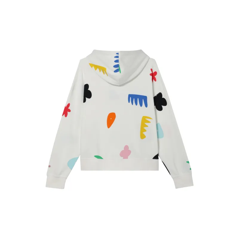 Jordan Sweatshirts Women's White-1
