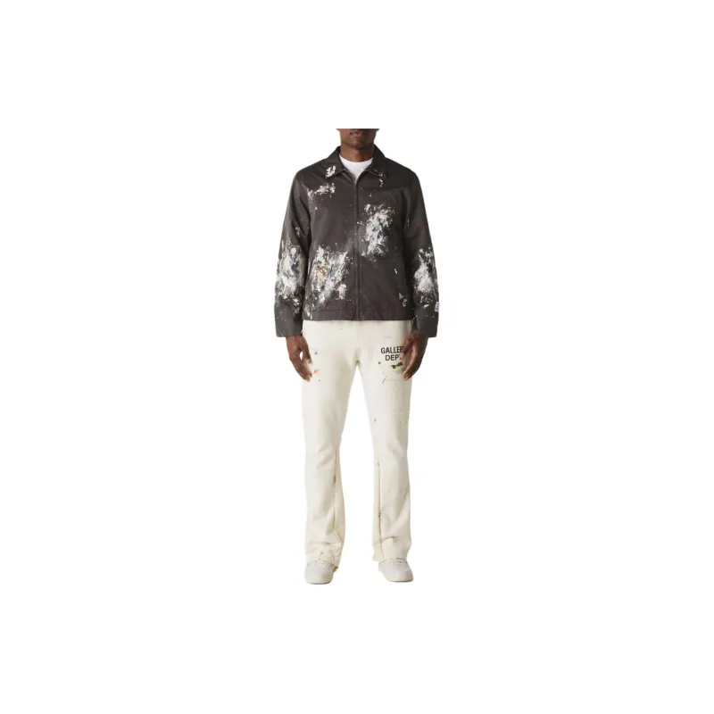 Gallery Dept. Montecito Paint Splatter-Printed Zipped Jacket-2