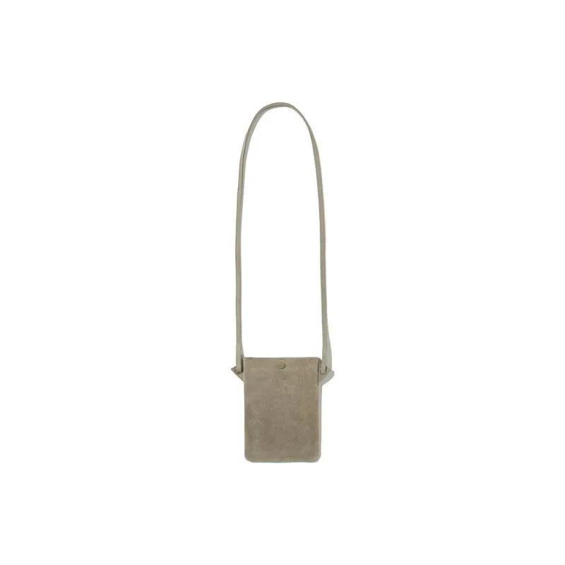 COVERNAT Suede Shoulder Bag Crossbody Bag Small Size Women's Beige-1