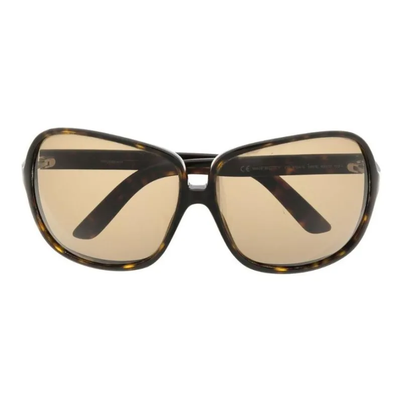 SAINT LAURENT 2000s Oversized Tinted Sunglasses-1