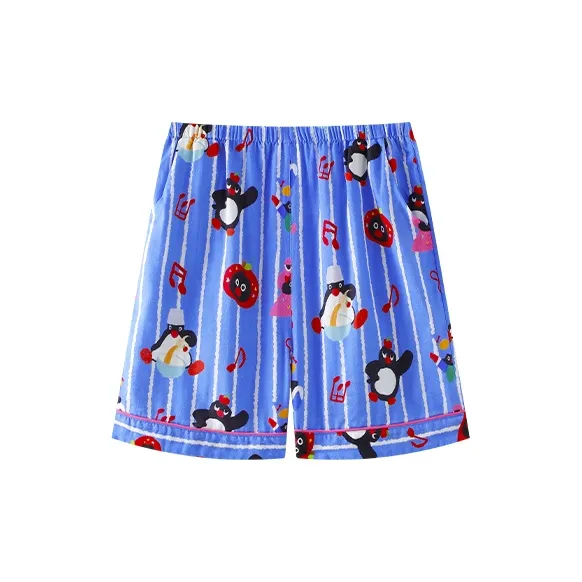 Wabi Town Pajama Set Women's Blue-2