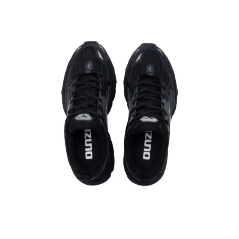 Mizuno FIYI V2 Durable Breathable Low Top Chunky Sneakers Unisex Black-3