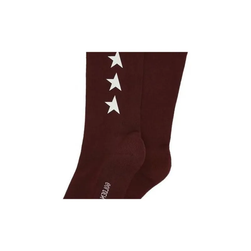 Golden Goose Logo print Fine ribbed Socks-3
