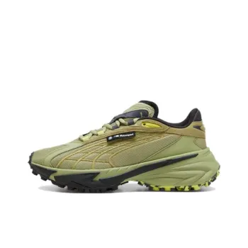 PUMA BMW M Motorsport Anti Slip Wear Resistant Low Top Casual Shoes Unisex Green