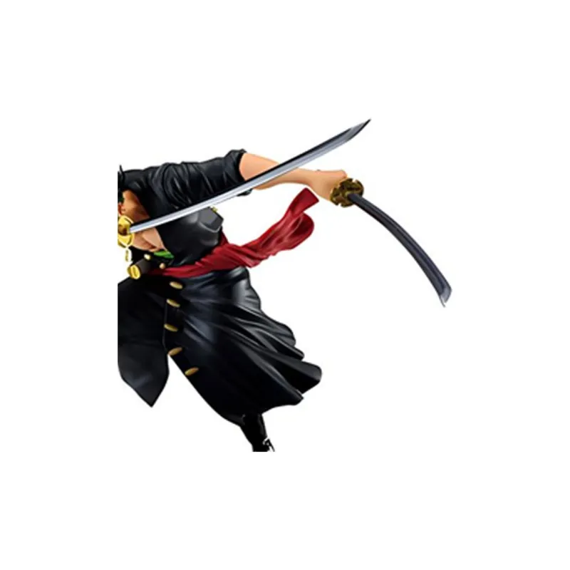 BANPRESTO Roronoa Zoro Glass Factory Ichiban Kuji One Piece Wa No Kuni Act 3 E Reward Zoro Scale Figures-4