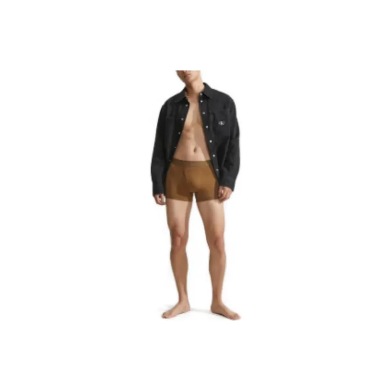 CK/Calvin Klein Nature Series SS23 Boxer Shorts Men's 1 Pack Camel-2