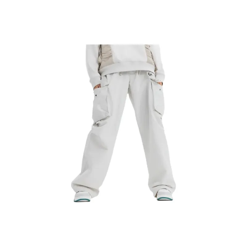 DECATHLON Cargo Pants Unisex Pearl Ecru-2