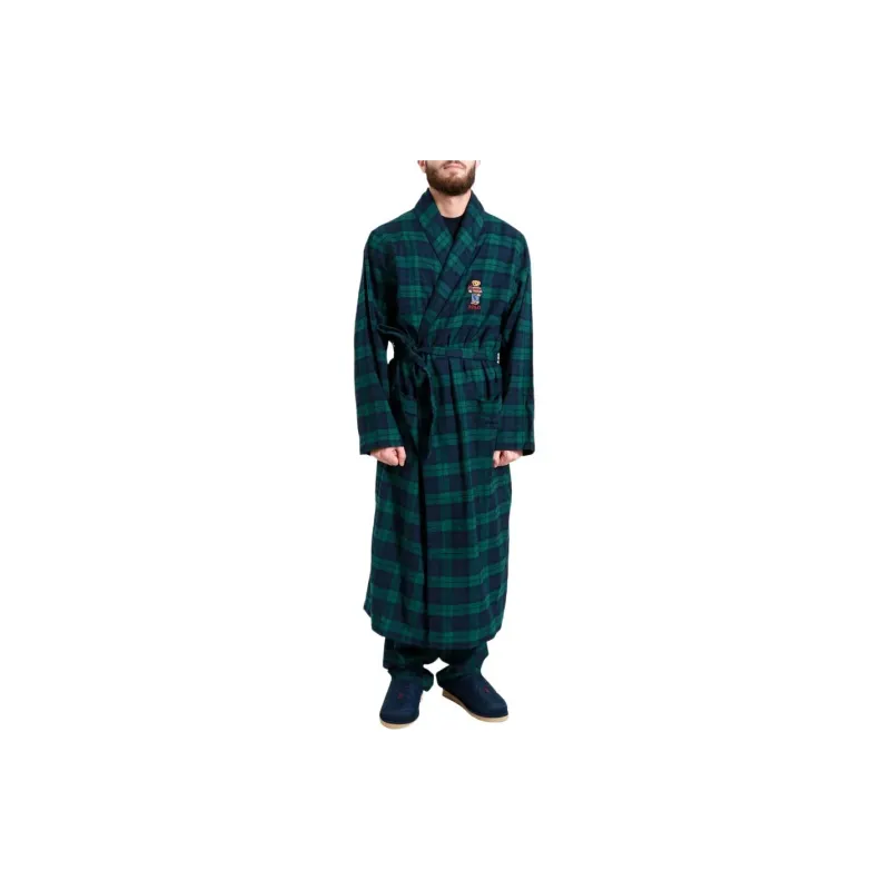 Polo Ralph Lauren Bath Robes Men's Blue Green-2