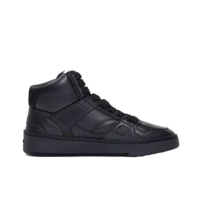 BALLY High Top Skateboard Shoes Men's Black-1