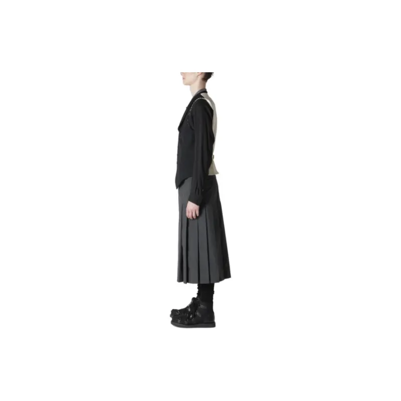 Yohji Yamamoto FW24 Vest Men's Black-4