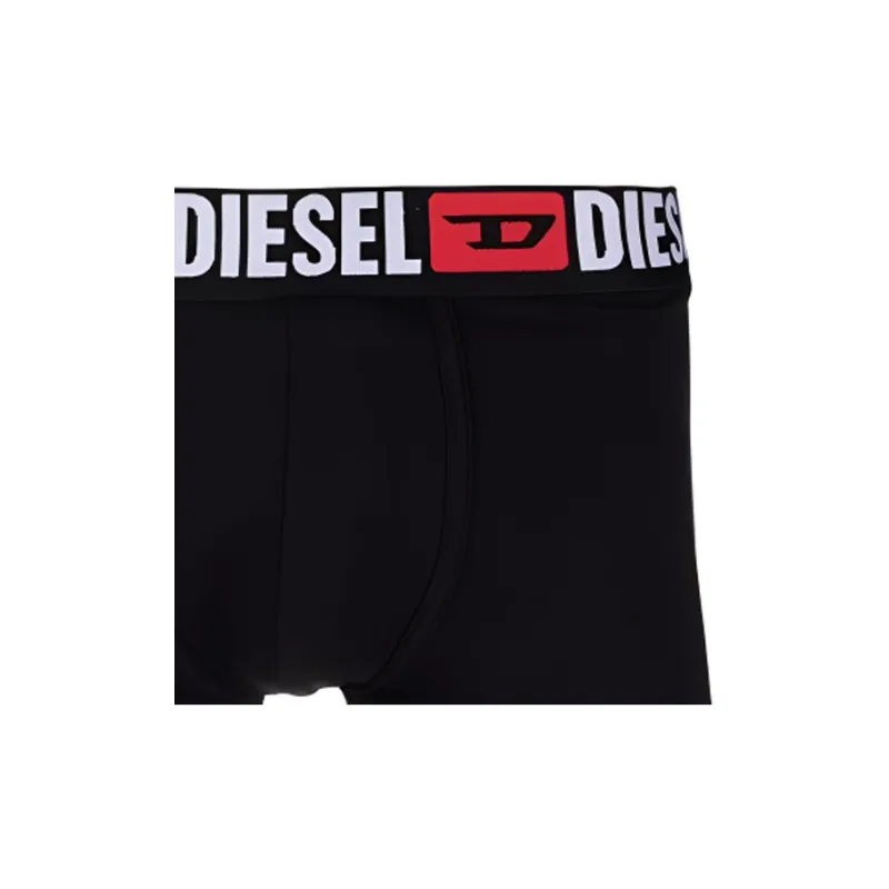 DIESEL Umbx Damien All Over Logo Waist Boxers 3 Pack Black-2