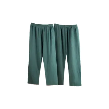Xuan Liang Pajama Pants Men's 2 Pack Forest Green