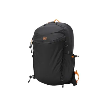 KOLON SPORT Nylon Hiking Bag Backpacks Regular Unisex Dark Brown